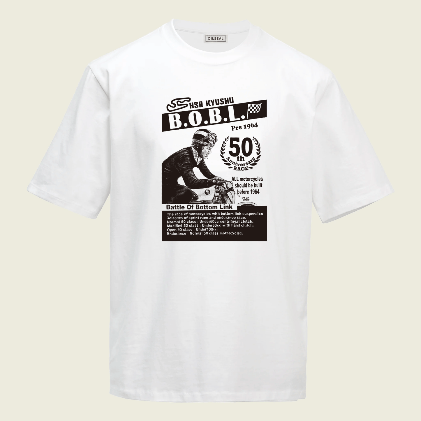 2026 BOBL 50回大会記念限定T-shirts (8月下旬までに出荷予定)