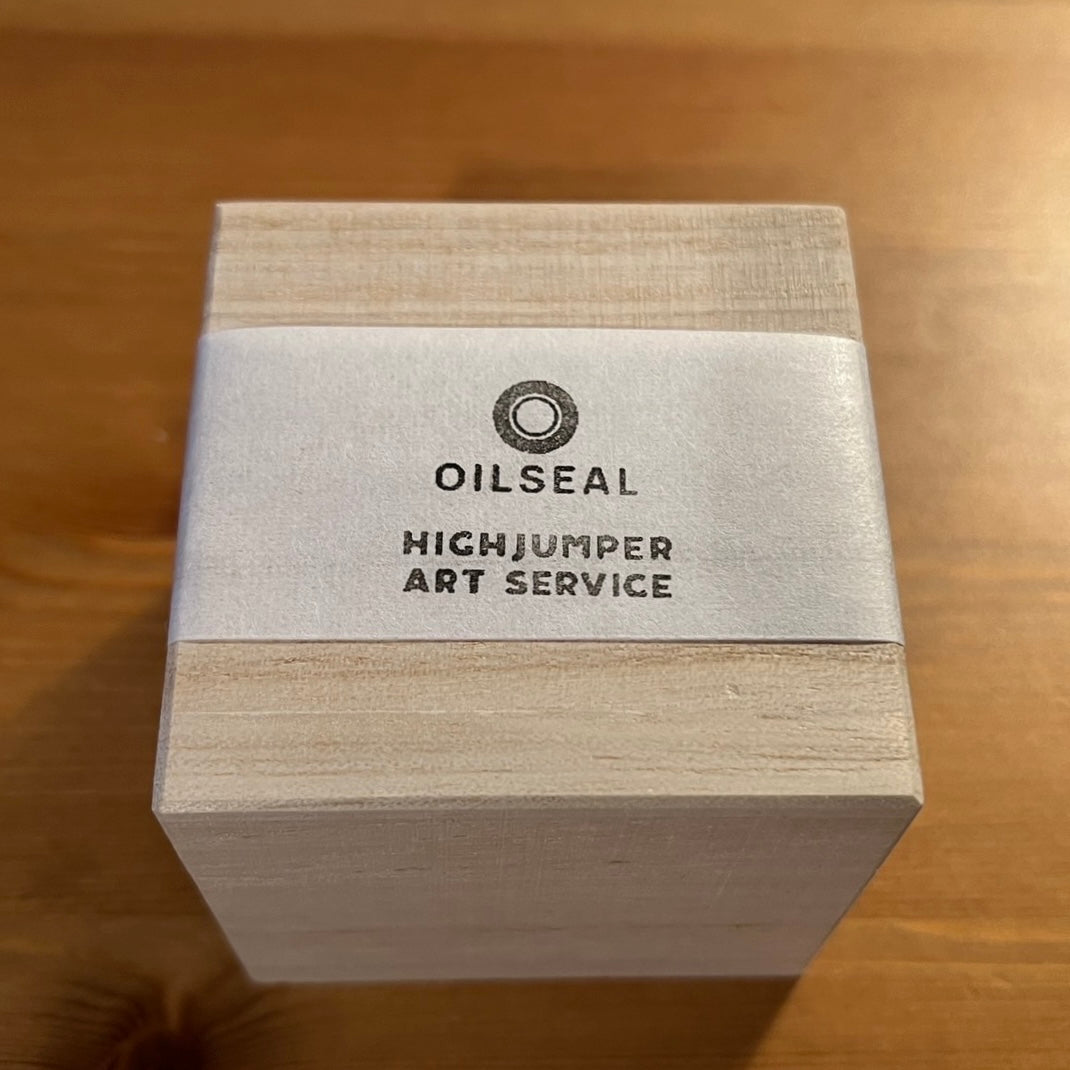 OILSEAL x HIGHJUMPER (Safety Competition Tokyo Limited Edition) Red Daruma Netsuke