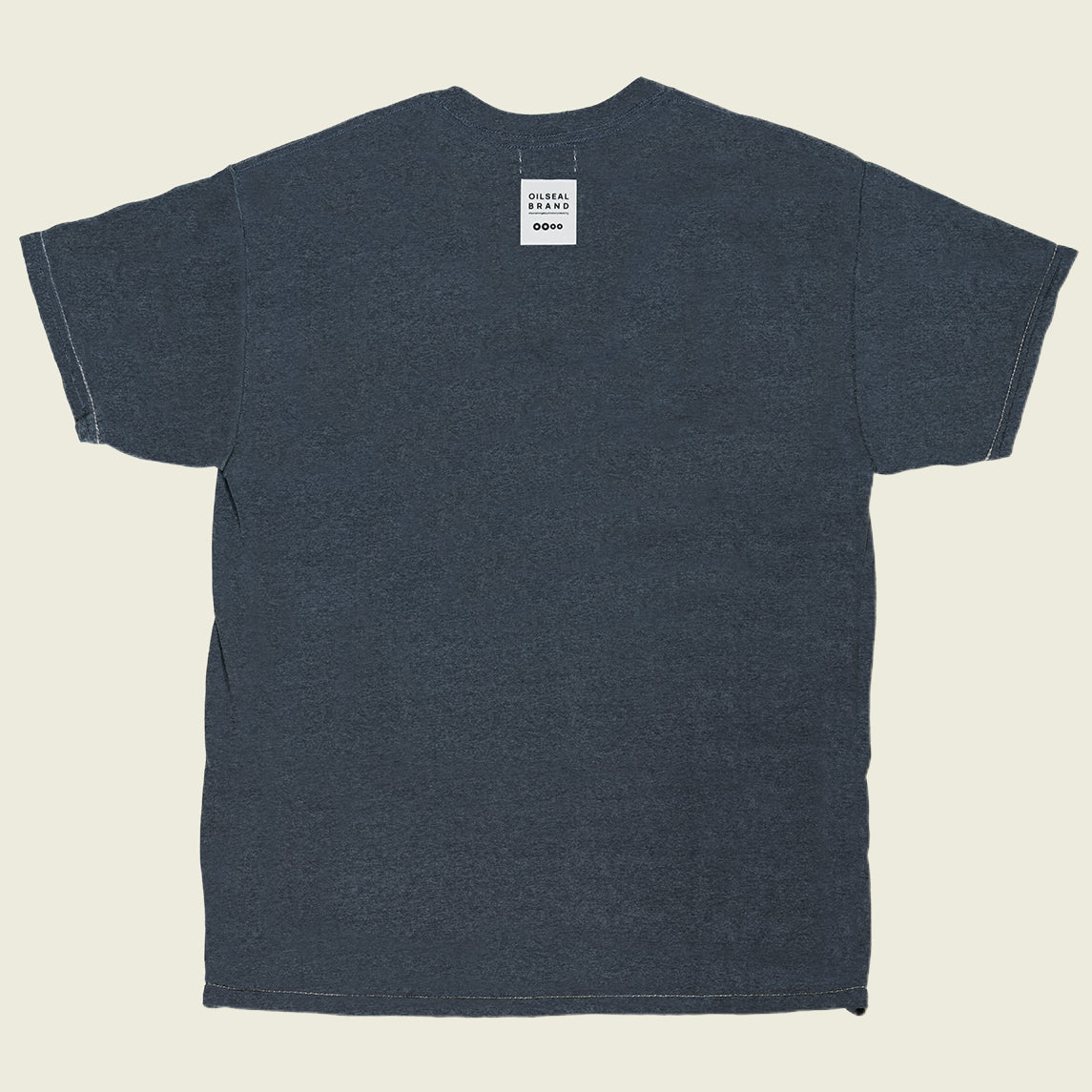 OILSEAL BOX LOGO T-SHIRT #HEATHER GRAY