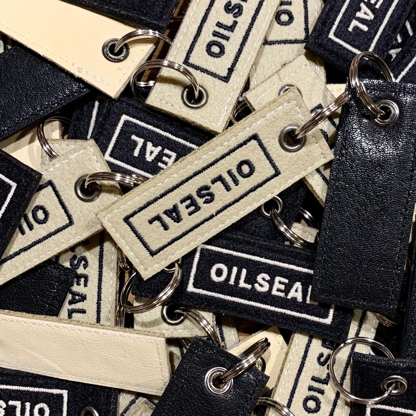 OILSEAL EMBROIDERY KEY CHAIN