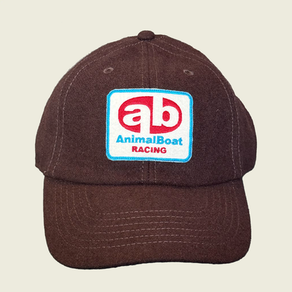 ANIMAL BOAT RACING CAP wool blend
