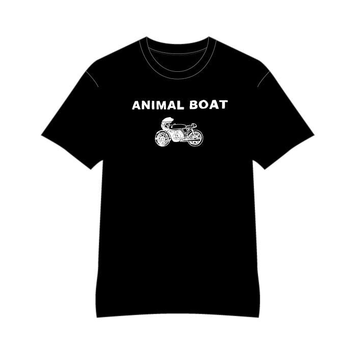 Animalboat T-shirt 160R #BLACK