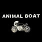 Animalboat T-shirt 160R #BLACK