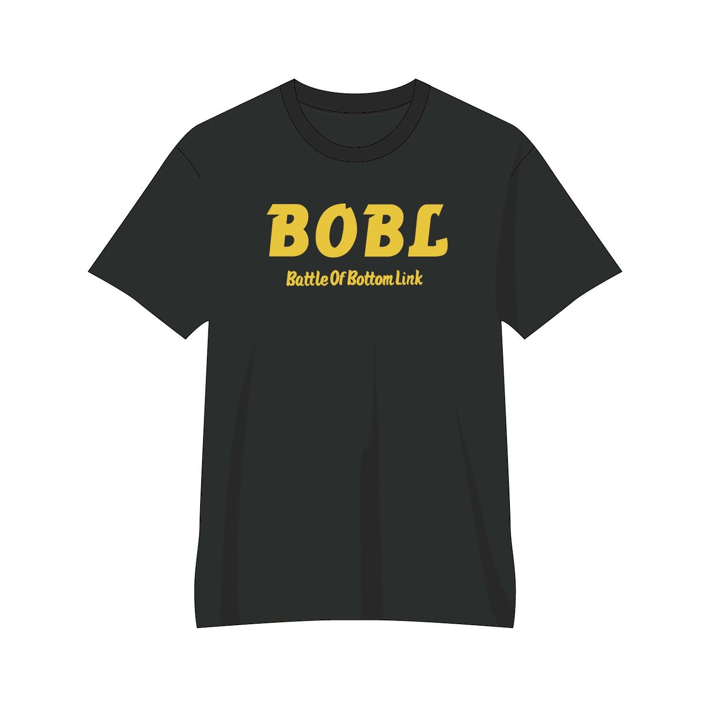 BOBL T-shirt 2020 #BLACK X YELLOW