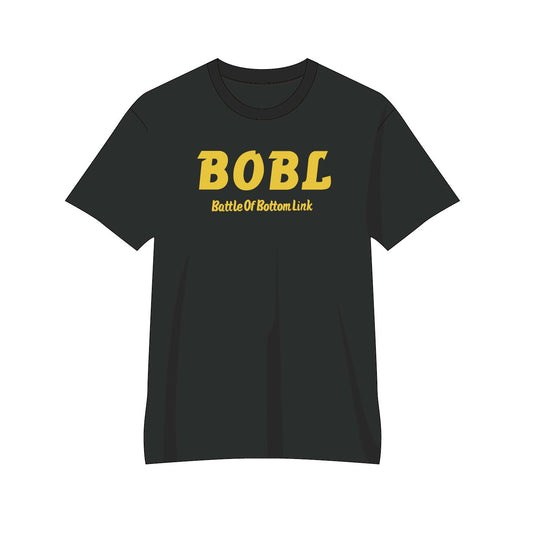 BOBL T-shirt 2020 #BLACK X YELLOW