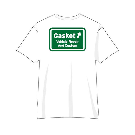 Gasket T-shirt #WHITE