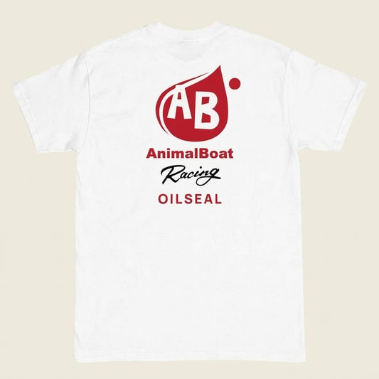 OILSEAL ANIMALBOAT RACING OIL DROP T-SHIRTS 