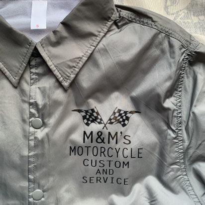 M&M's MCコーチジャケット#GRAY