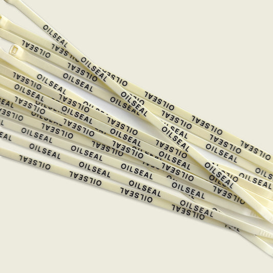 OILSEAL ZIP TIE #IVORY