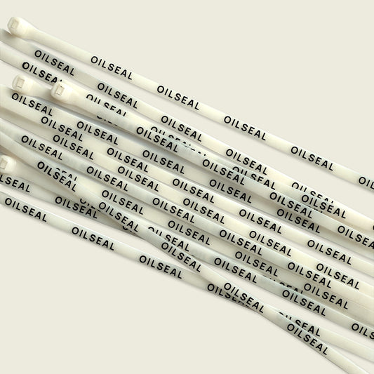 OILSEAL ZIP TIE #NATURAL