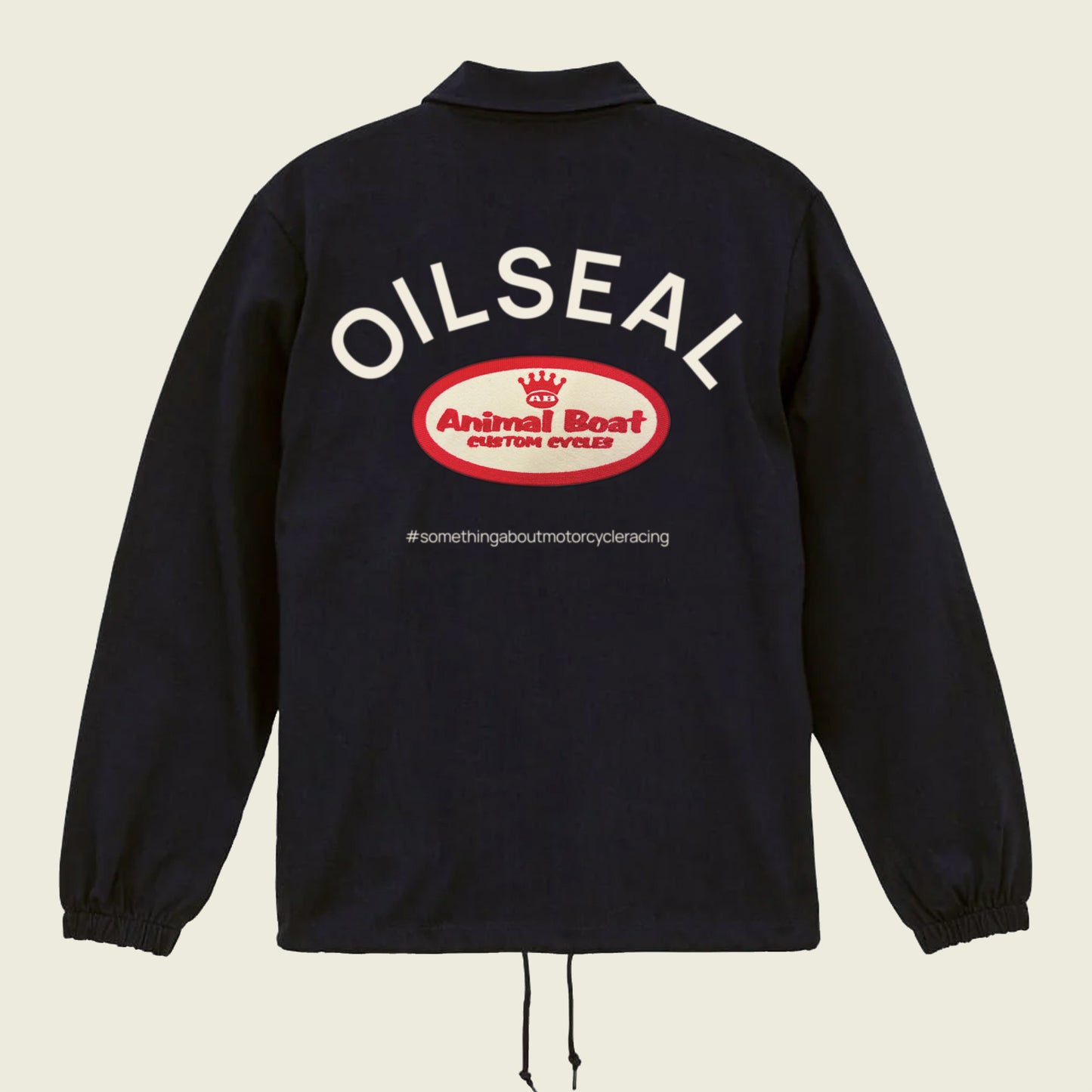 OILSEAL ANIMALBOAT RACING COACHES JACKET