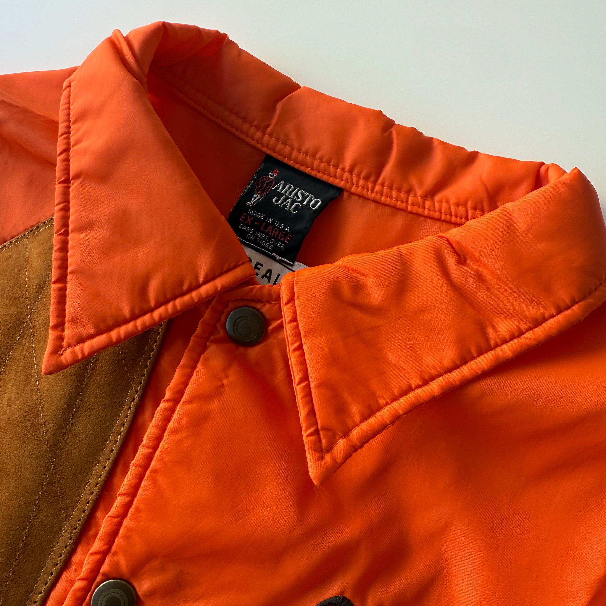 OILSEAL x YOUNGBLOODS Vintage Coach Jacket #ORANGE