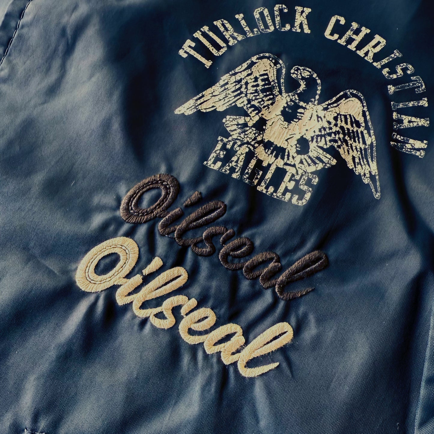 OILSEAL "MINDONG" PATCH COACHES JACKET #BLACK 