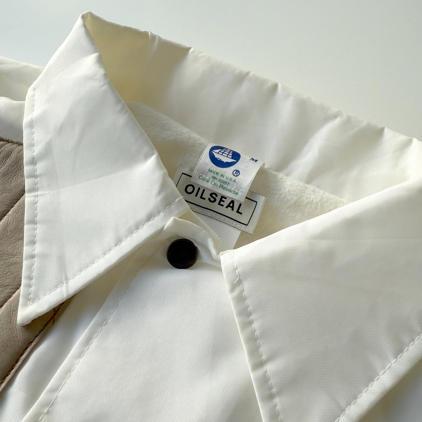 OILSEAL "MINDONG" PATCH COACHES JACKET #BLACK 