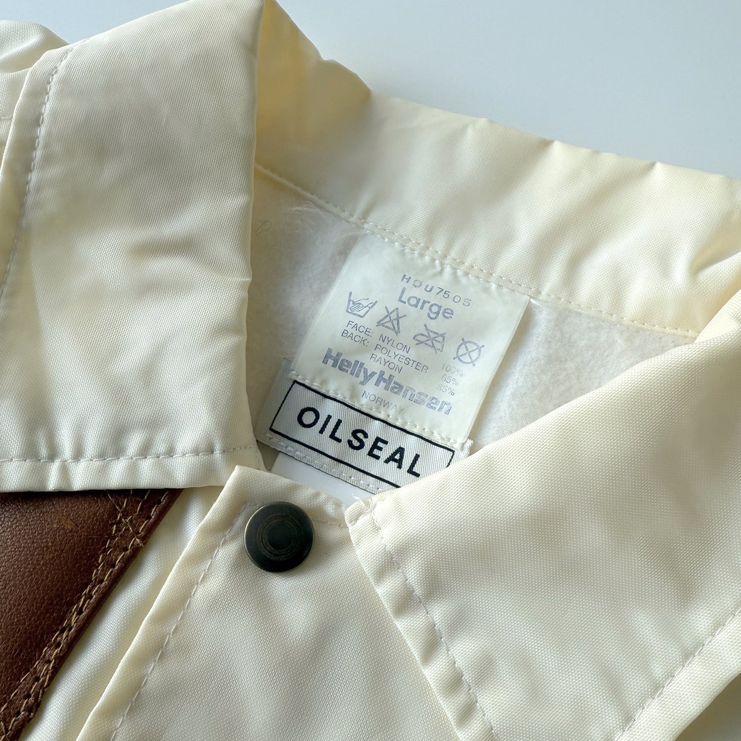 OILSEAL x YOUNGBLOODS Vintage Coach Jacket #white