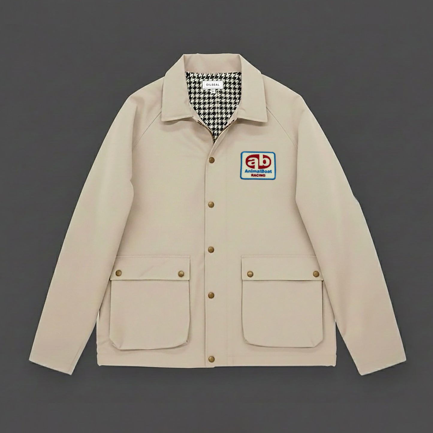 OILSEAL ANIMALBOAT RACING COACHES JACKET 