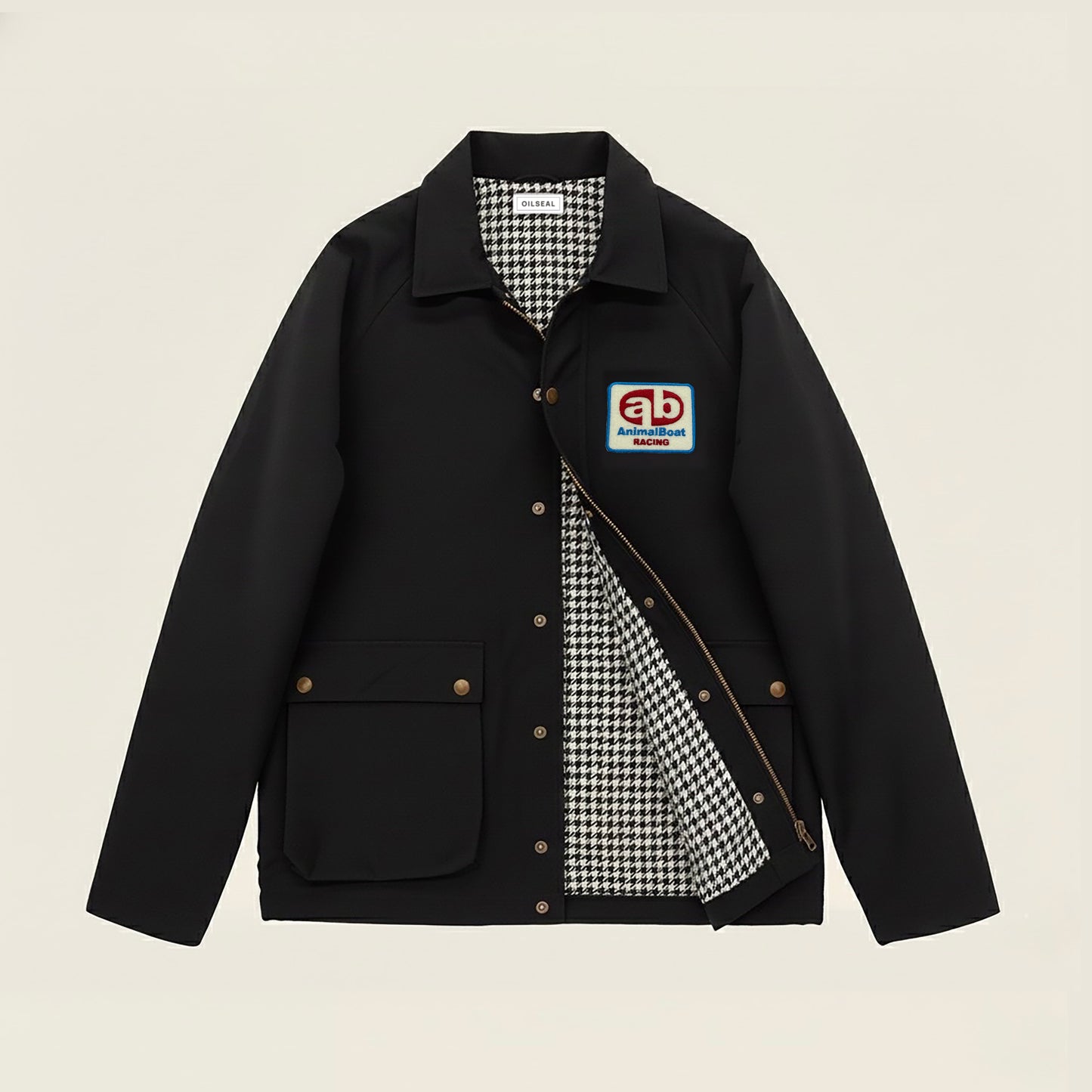 OILSEAL ANIMALBOAT RACING COACHES JACKET 