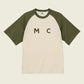 OILSEAL ▲MC▲ RAGLAN SLEEVE T-SHIRTS