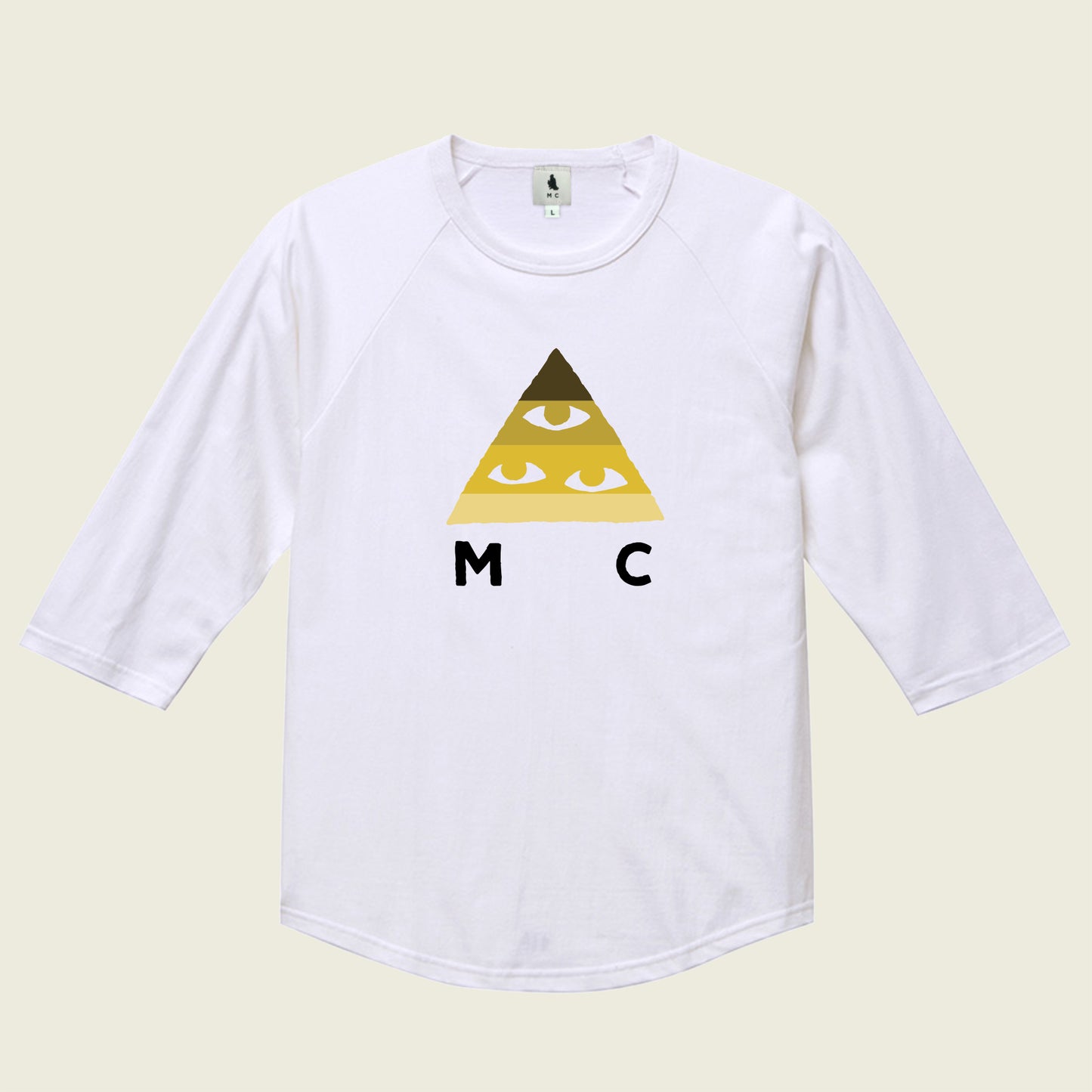 OILSEAL ▲MC▲ RAGLAN 3/4SLEEVE T-SHIRTS