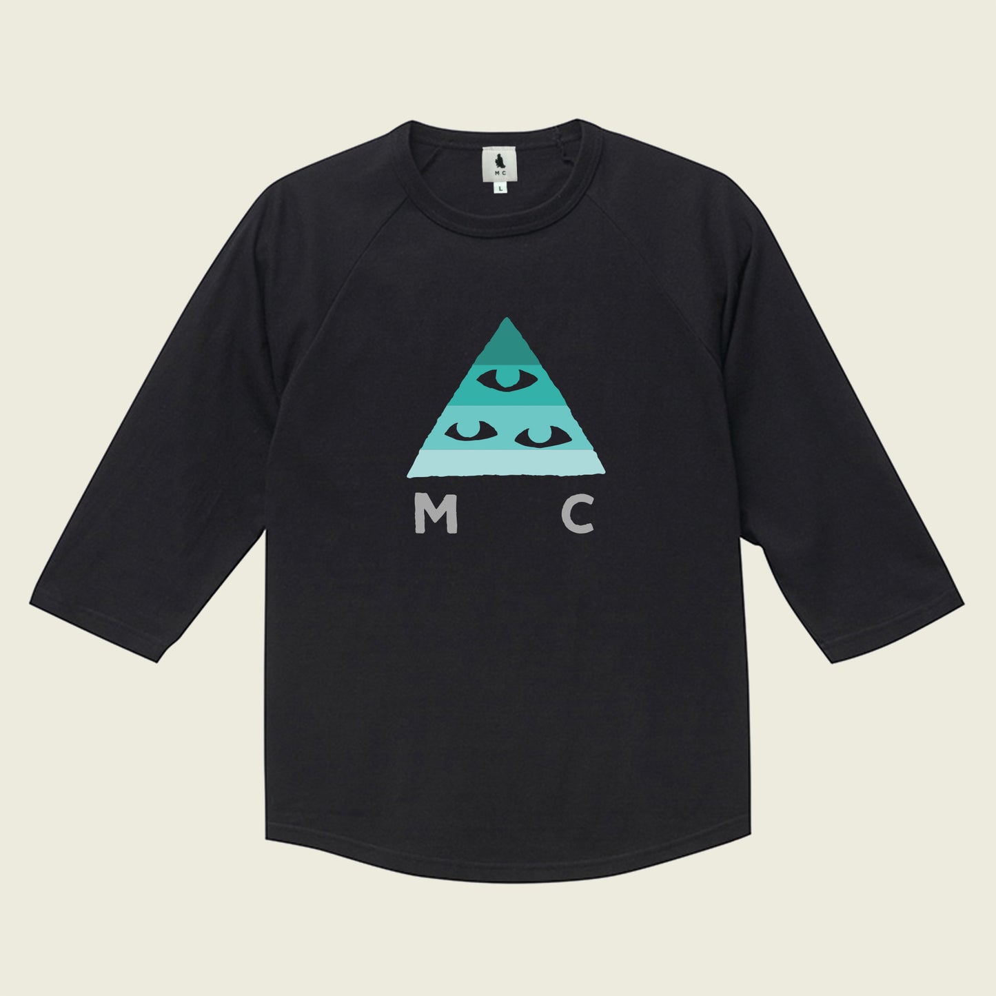 OILSEAL ▲MC▲ RAGLAN 3/4SLEEVE T-SHIRTS