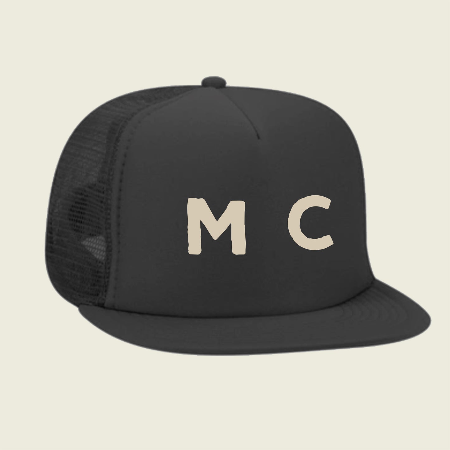 OILSEAL ▲MC▲ LOGO MESH CAP#BLACK