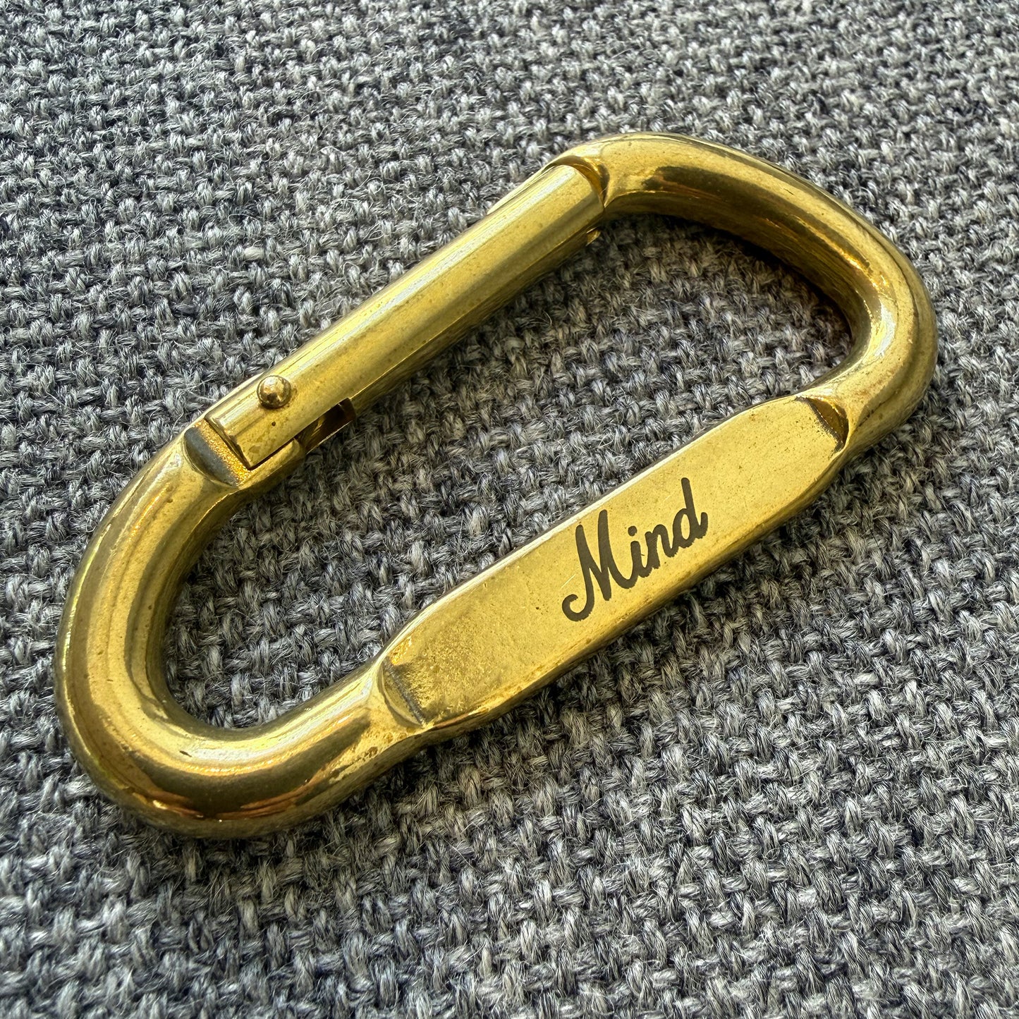 OILSEAL MIND BRASS CARABINER