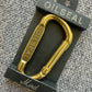 OILSEAL MIND BRASS CARABINER