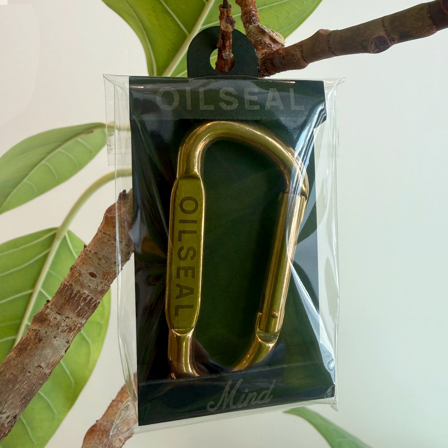 OILSEAL MIND BRASS CARABINER