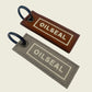 OILSEAL EMBROIDERY KEY CHAIN #BROWN
