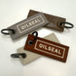OILSEAL EMBROIDERY KEY CHAIN #BROWN