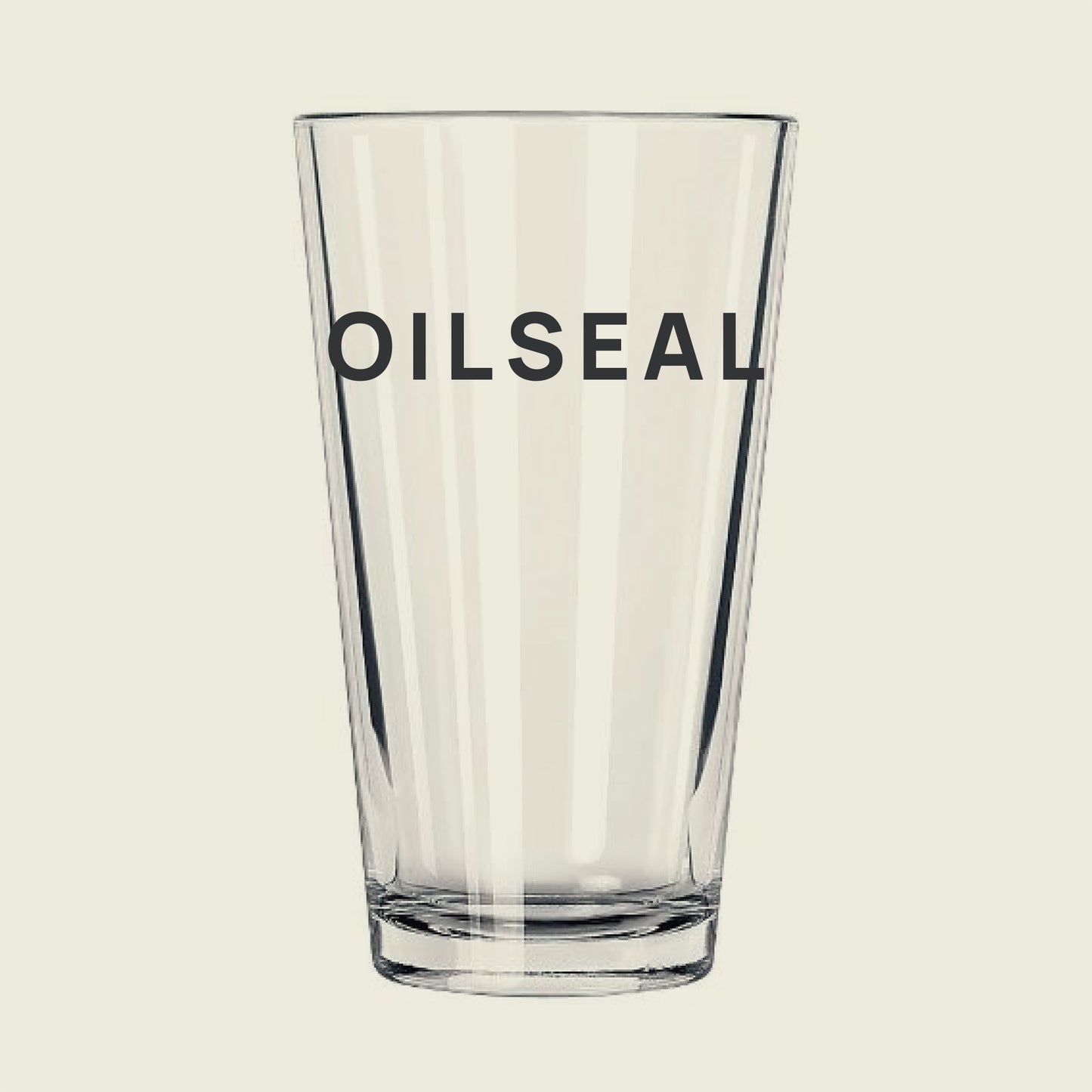 OILSEAL PINT GLASS