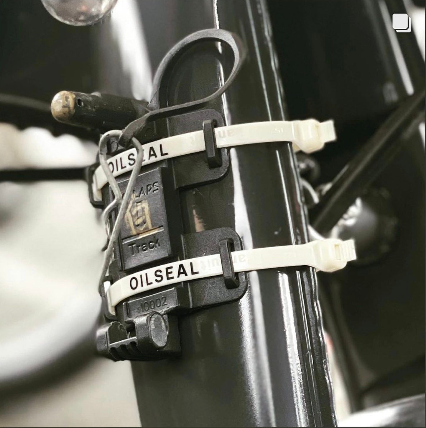 OILSEAL ZIP TIE #IVORY