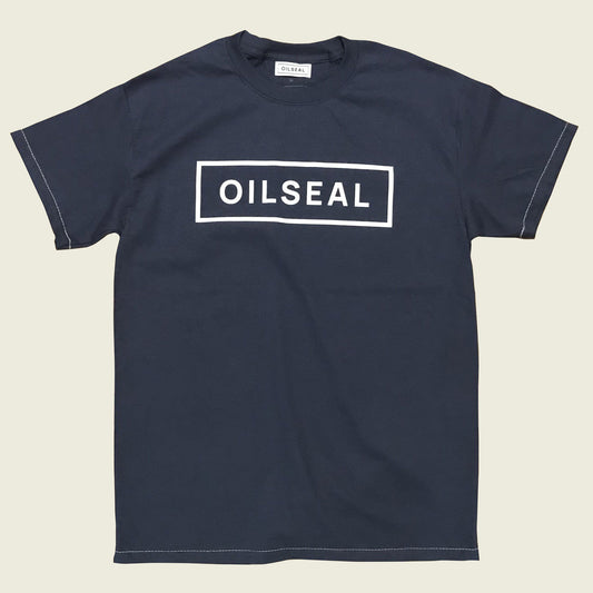 OILSEAL BOX LOGO T-shirt  #Indigo