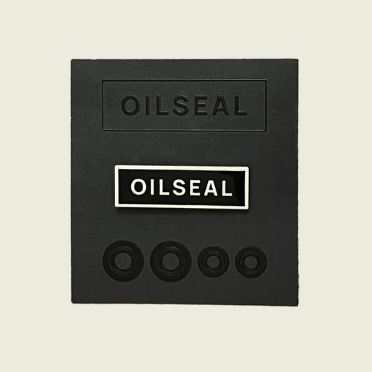 OILSEAL BOX LOGO PINS #BLACK