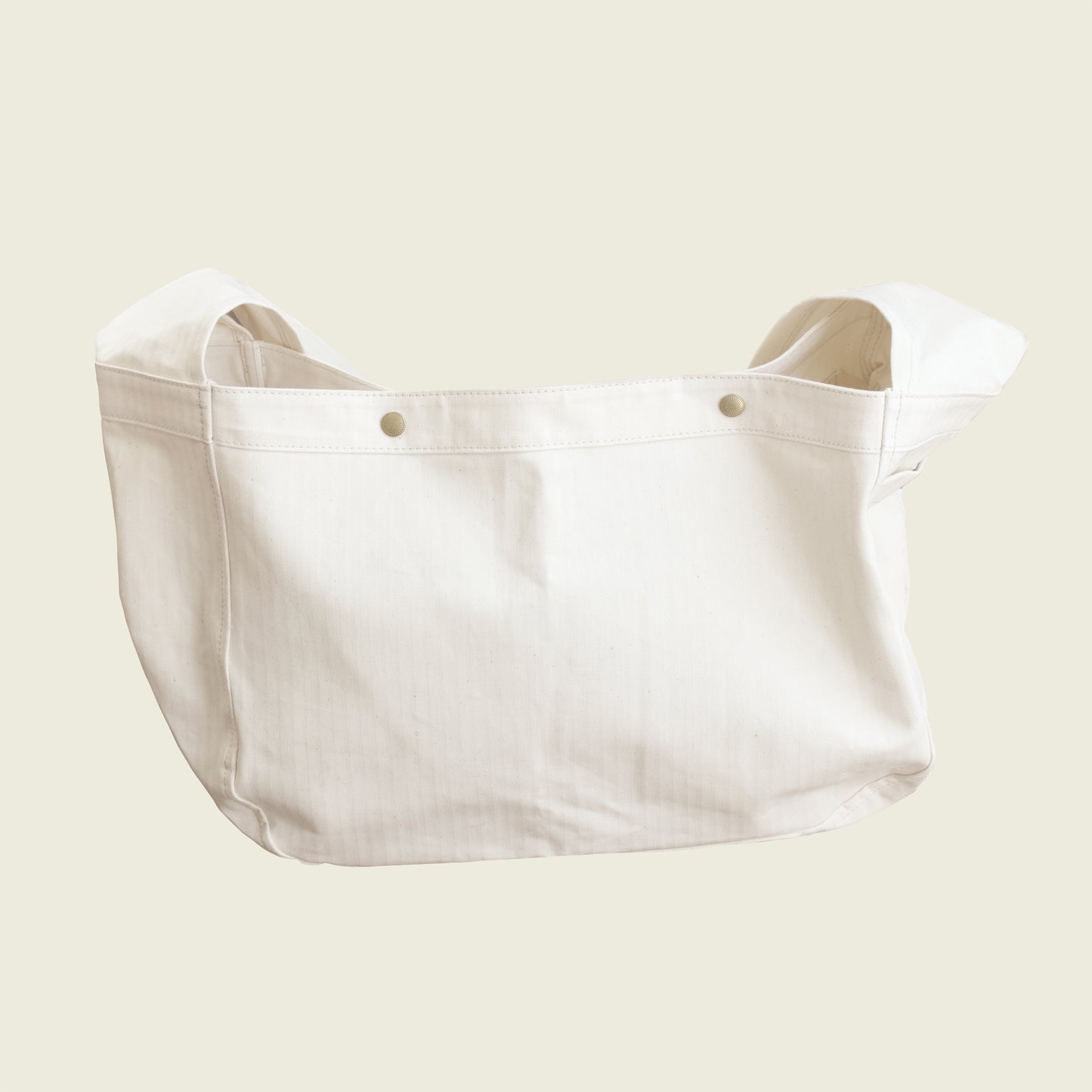 TENGUSEAL NEWS BOY BAG #WHITE